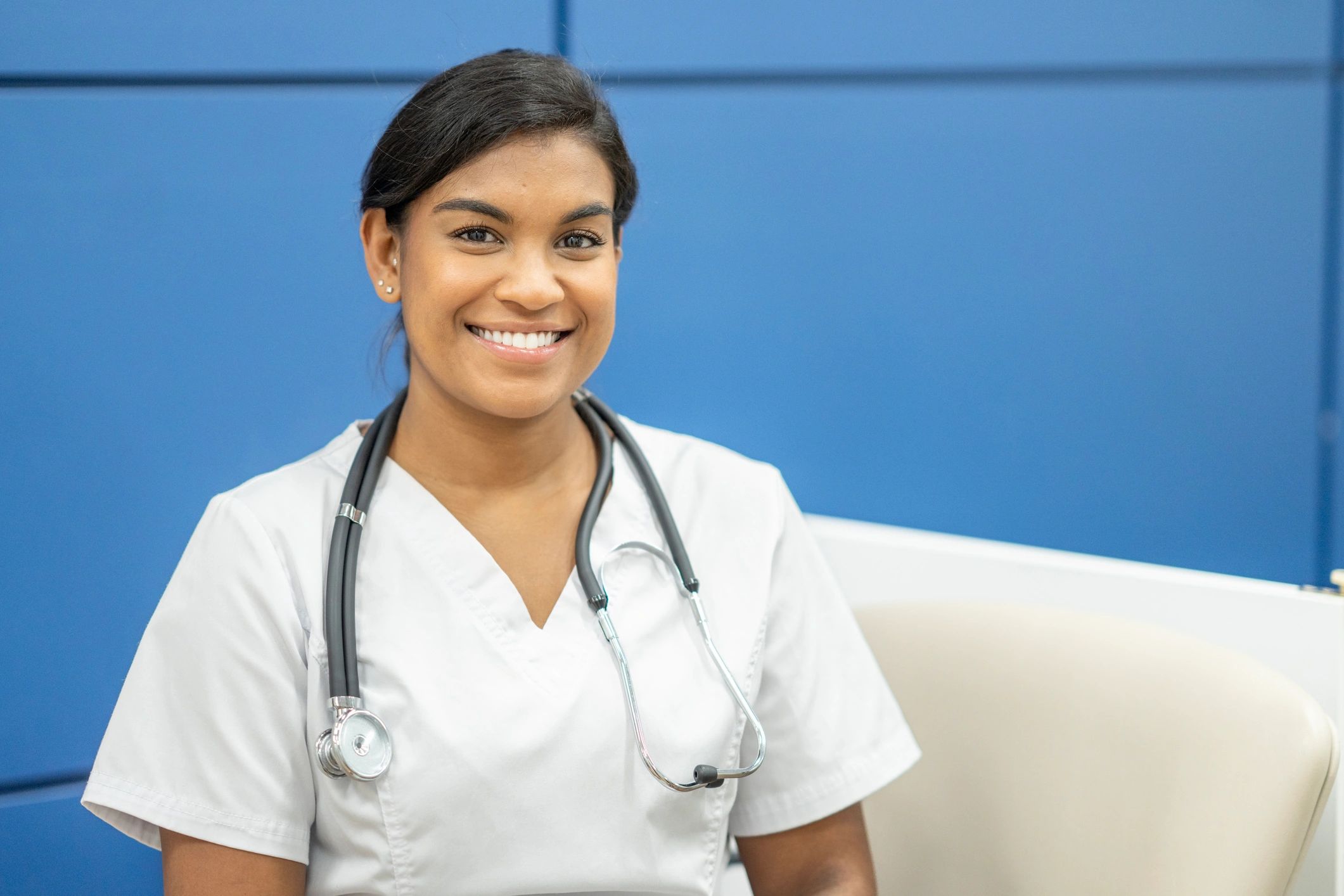 Professional medical office team member portrait